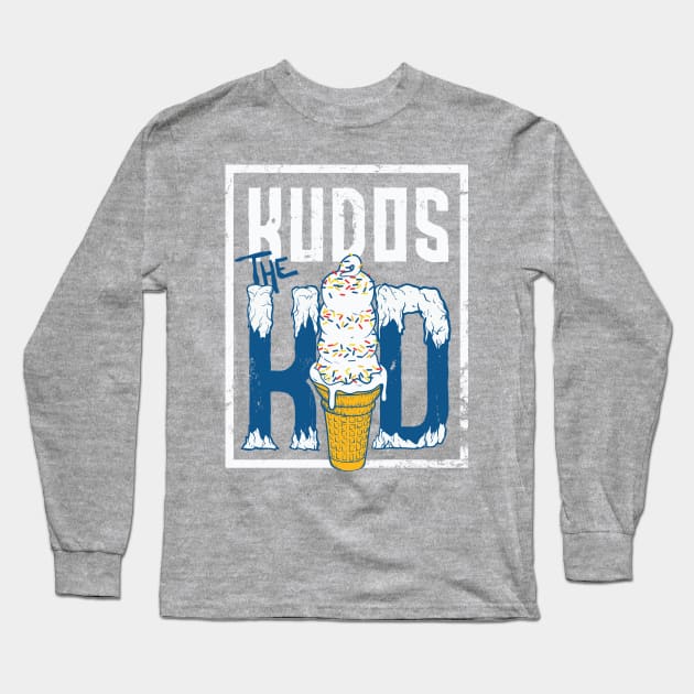 Kudos the Cream Long Sleeve T-Shirt by kudosthekid